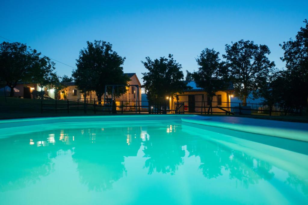 Agriturismo Il Castellaro Sassoferrato Kültér fotó
